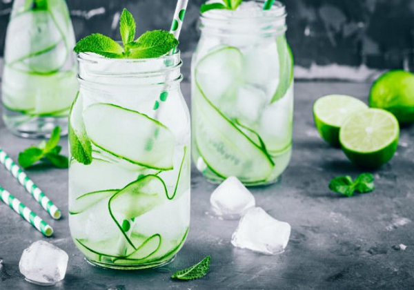 Pepino y limón para adelgazar